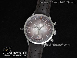 豪雅TAGHeuer 卡来拉系列 Calibre 1887 单反限量版 棕色表盘 计时7750机芯 精仿1:1豪雅手表 TAG0160