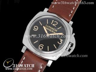 高仿沛纳海PANERAI手表 Luminor Marina 1950 3 Days系列 PAM372 N 最佳版 海鸥6497手上链机芯 PM0133