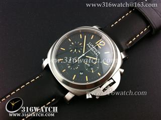 高仿沛纳海PANERAI手表 Luminor Marina Automatic系列PAM356 O noob 最佳版本 仿瑞士ETA7753全自动计时机芯 PM0130