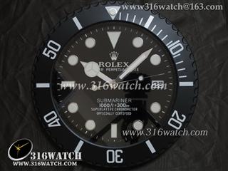 劳力士ROLEX-黑水鬼Submariner 116610 挂钟 瑞士石英机芯 RL0241