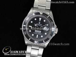 劳力士ROLEX-潜航者型系列 Submariner 5514 Comex黑色表盘 瑞士ETA-2836机芯 高仿1:1劳力士手表 RL0243