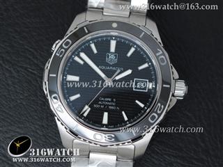 豪雅TAG Heuer 竞潜系列 500M V6 1:1 男士机械表 陶瓷表圈 黑色表盘 仿瑞士ETA-2824机芯 TAG0170