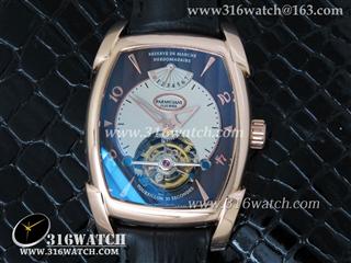 帕玛强尼KALPA XL TOURBILLON系列PF013512.01腕表 咖啡色/白面 海欧陀飞轮机芯 PN0002